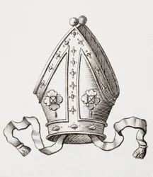 Mitra de obispo